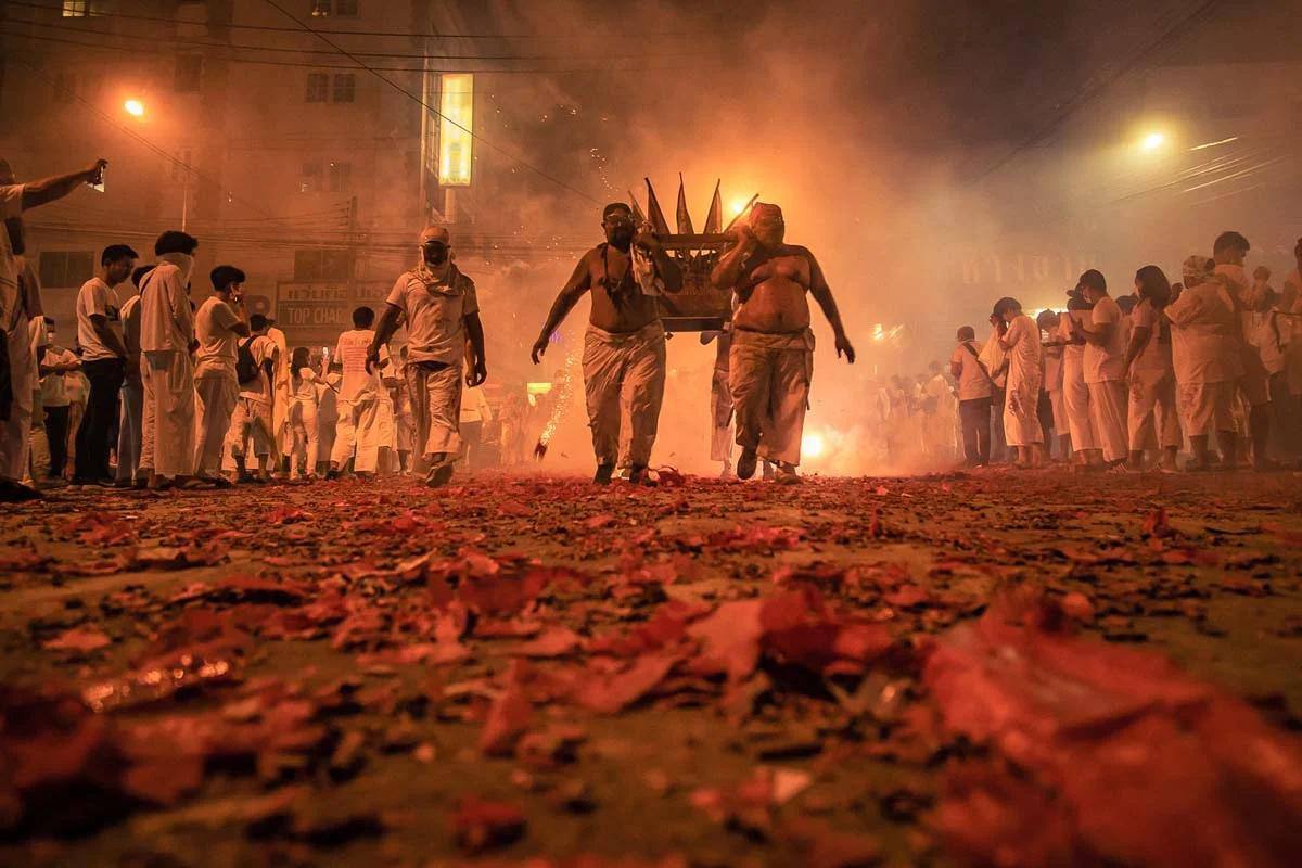 Вегетарианский фестиваль на Пхукете