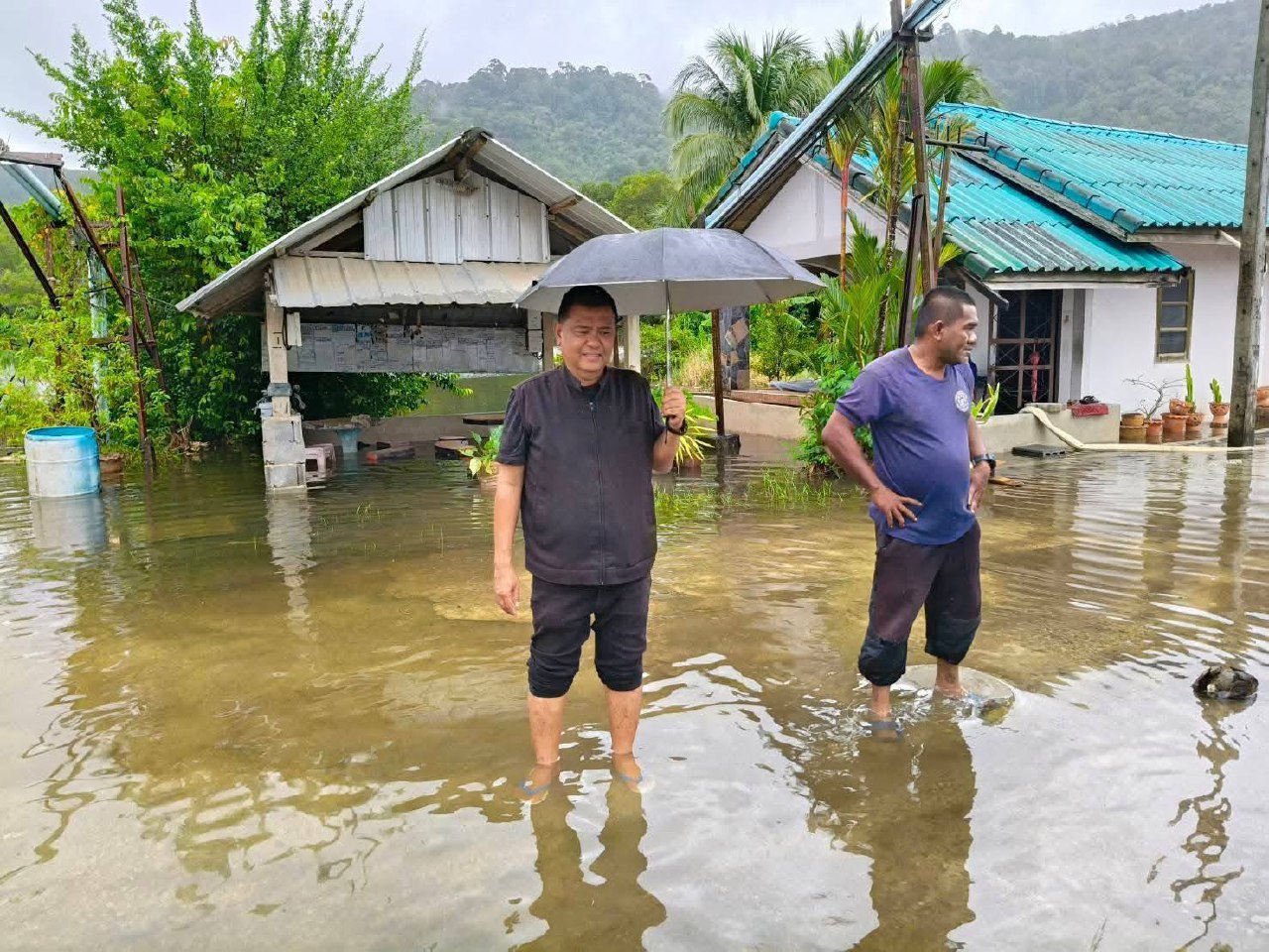 Проверка районов после подтоплений