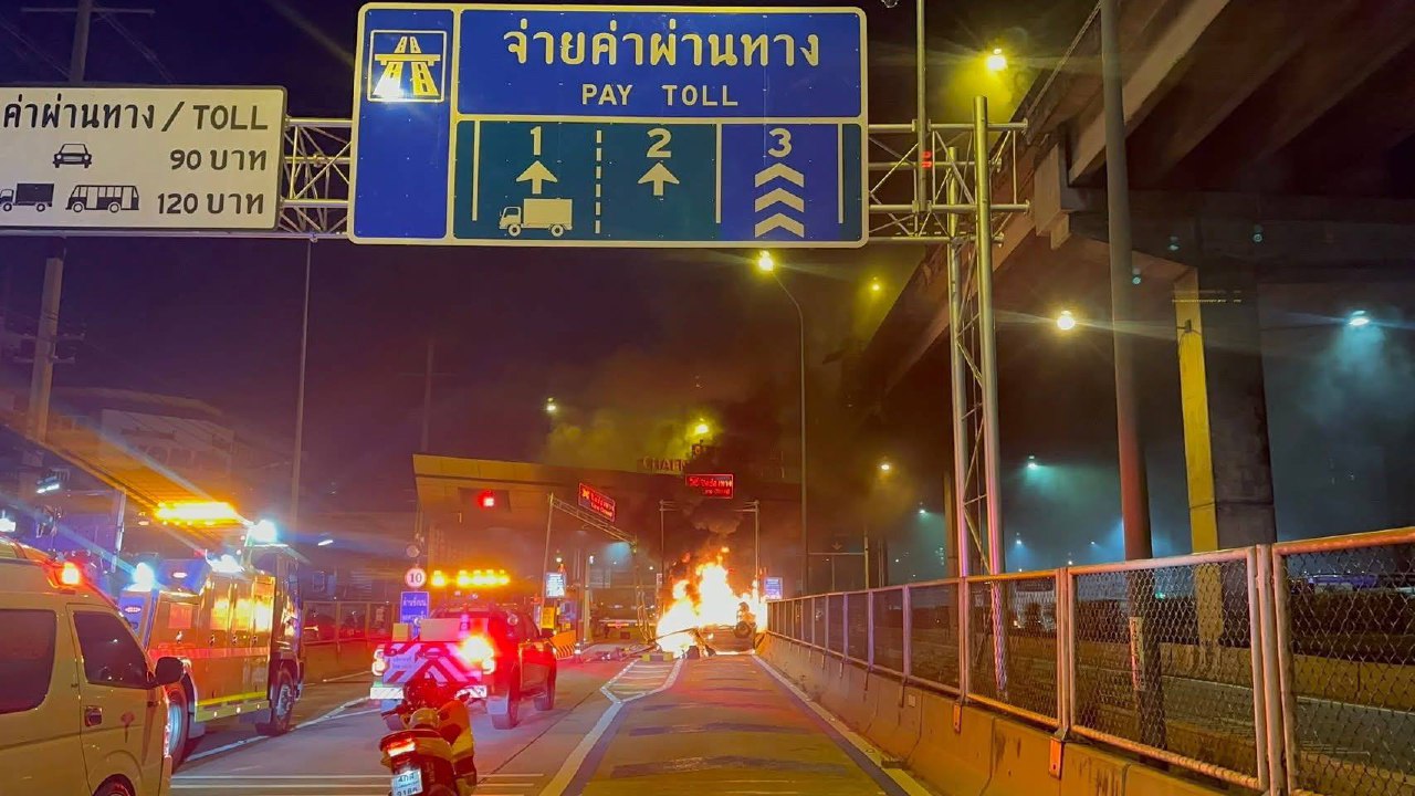 ДТП в Бангкоке: водитель заснул за рулём