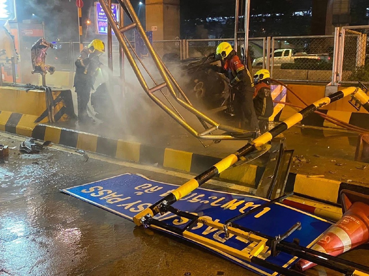 Серьезное ДТП в Бангкоке