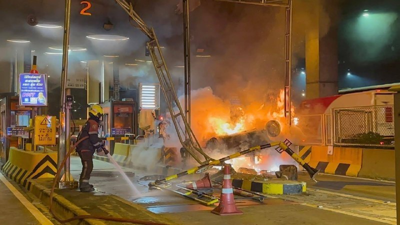 Серьезное ДТП в Бангкоке