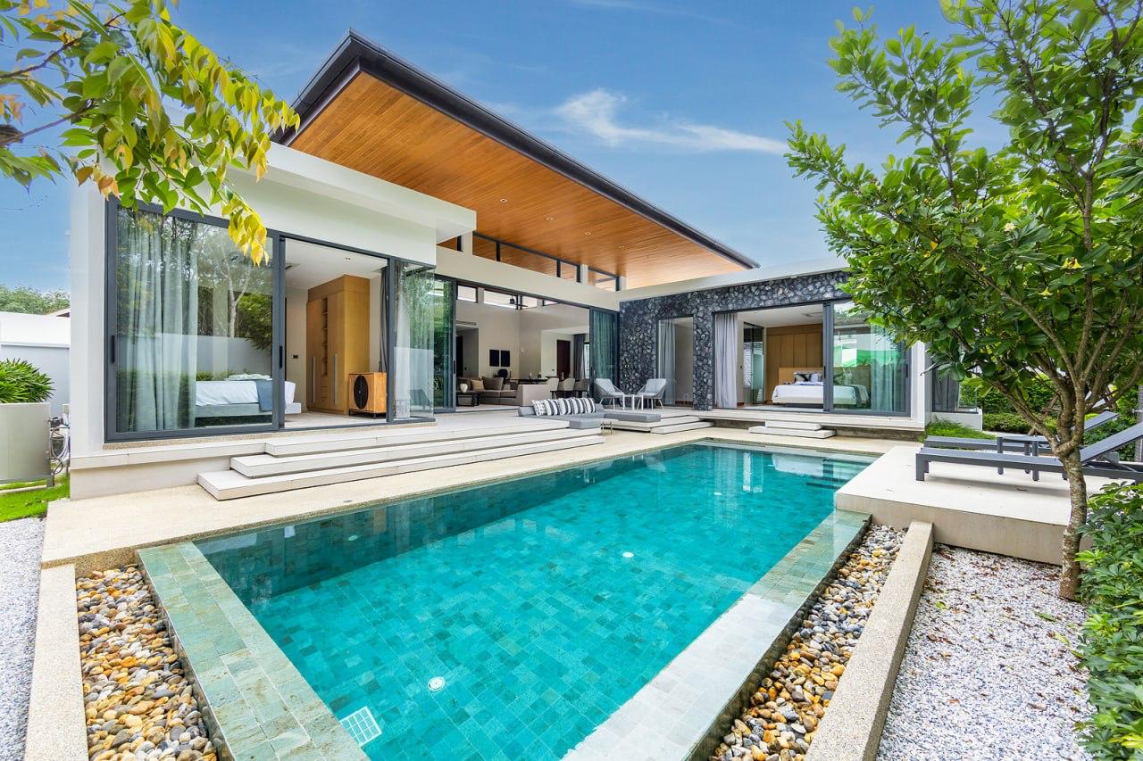 Аренда виллы с бассейном недалеко от пляжа