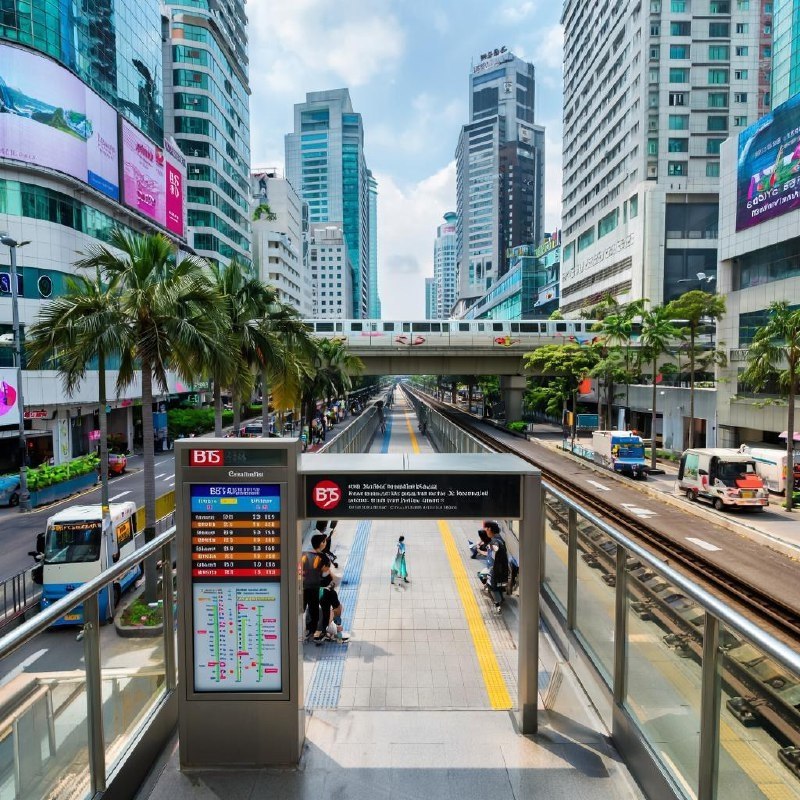 Изменение цен на проезд в Бангкоке