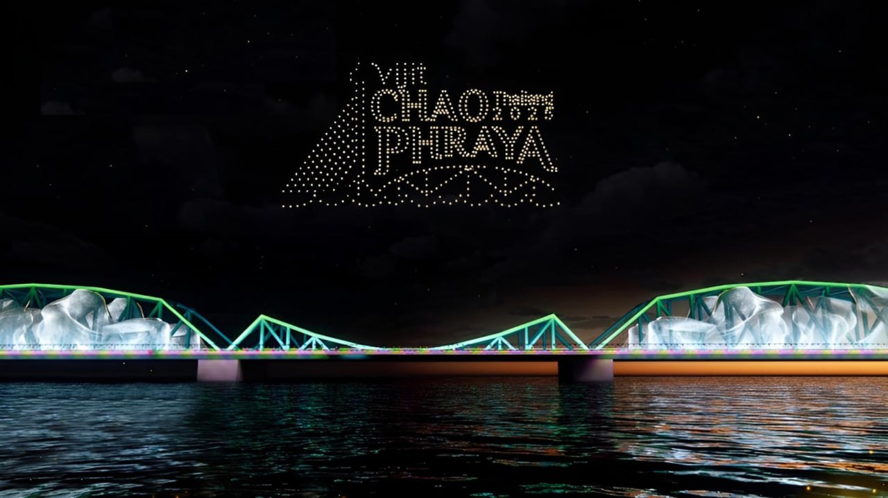 Ежегодный фестиваль света в Бангкоке