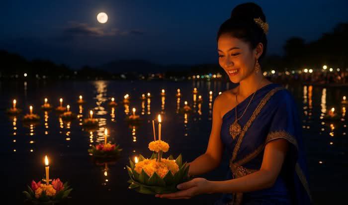 Фестивали Лой Кратонг и Йи Пэнг в Таиланде