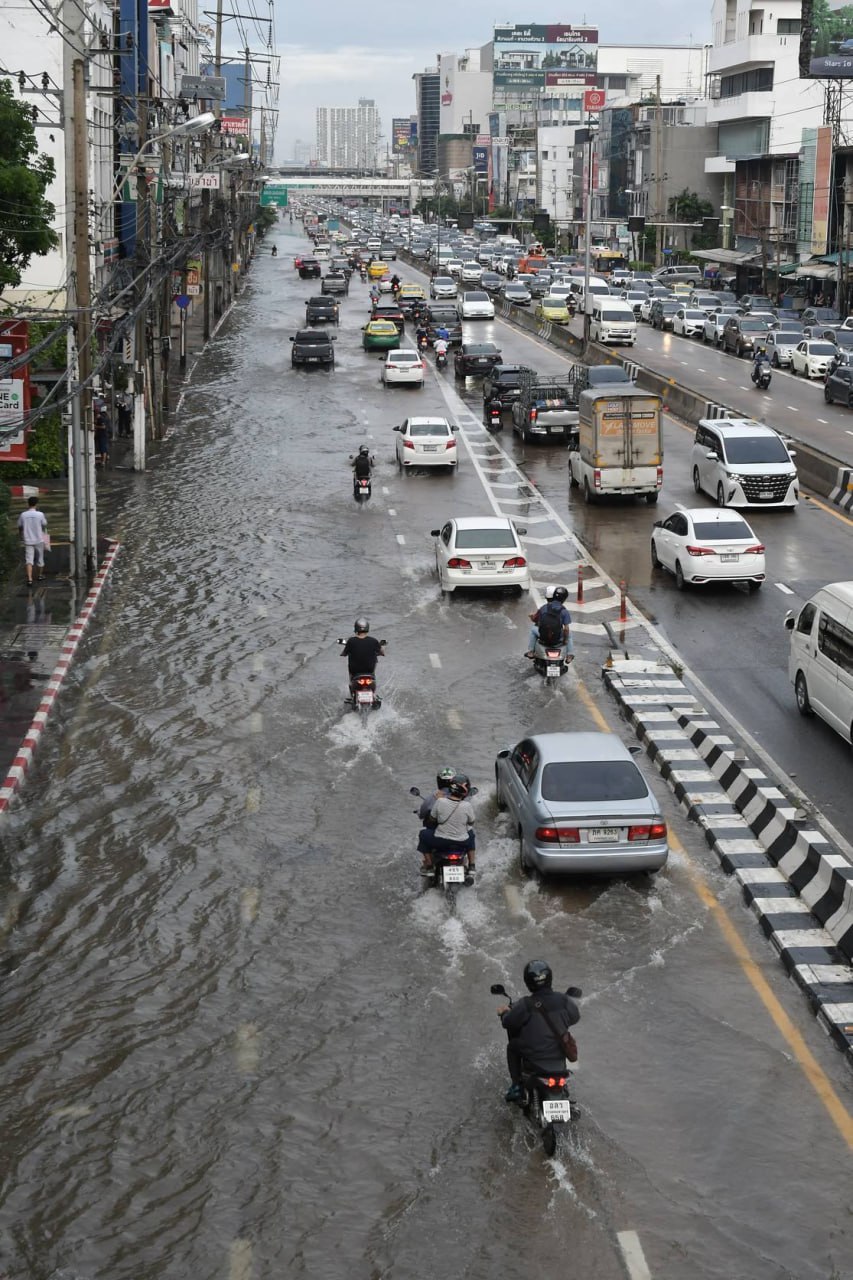 Бангкок под дождем, новая волна осадков