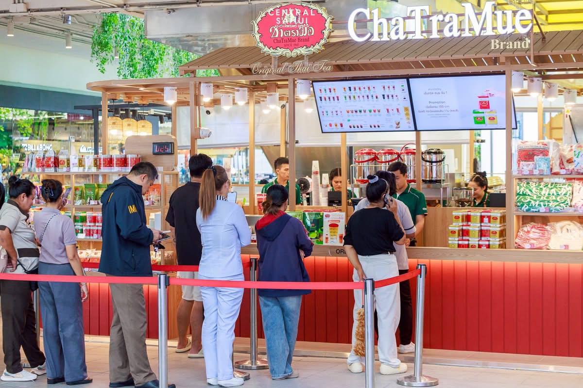 Открытие точки тайского чая