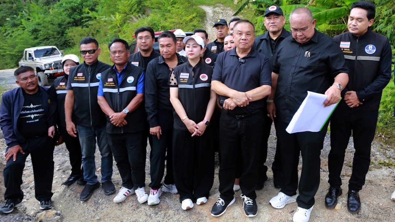 Инспекция новой дороги на Пхукете