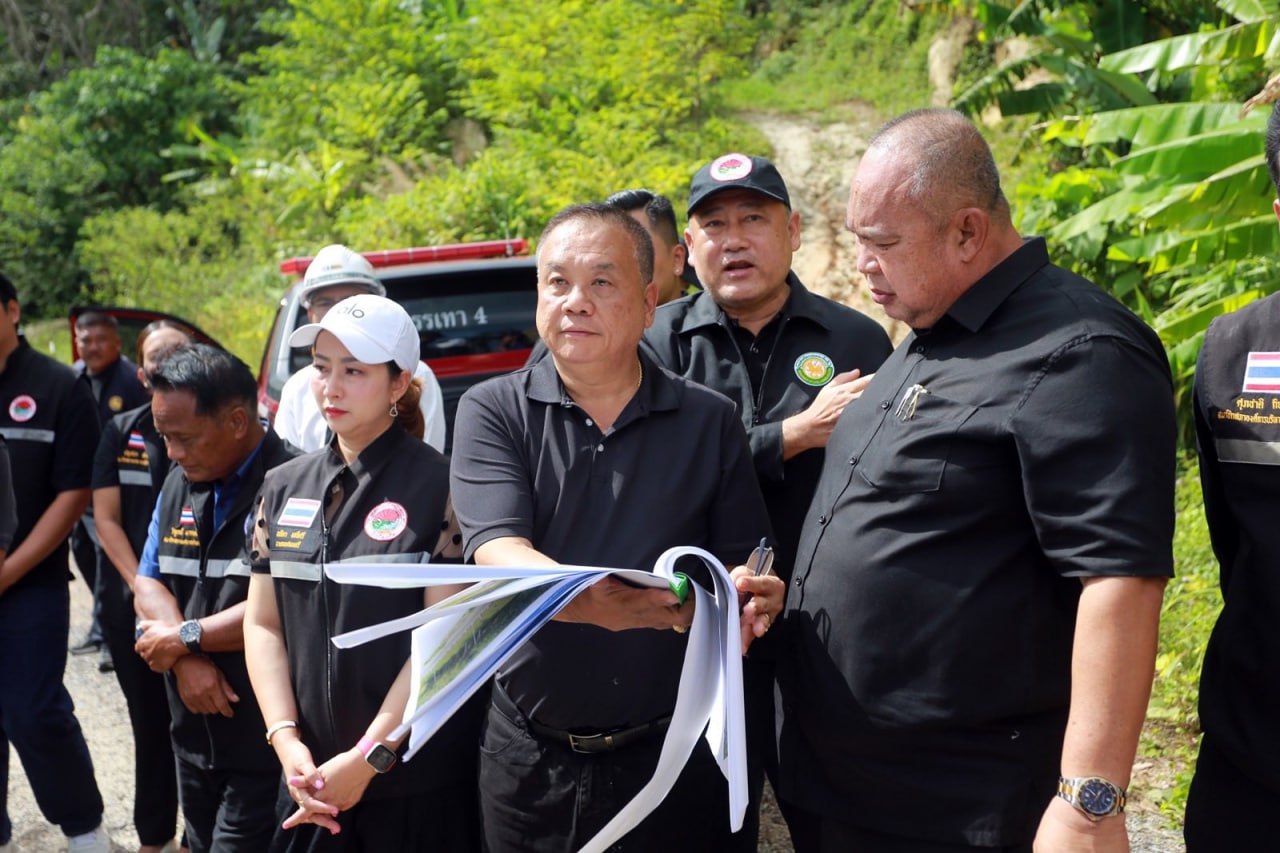 Инспекция новой дороги на Пхукете