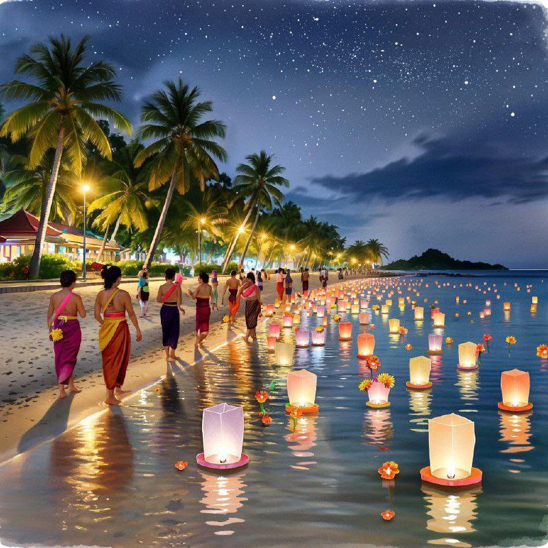 Праздник Лой Кратонг на Пхукете
