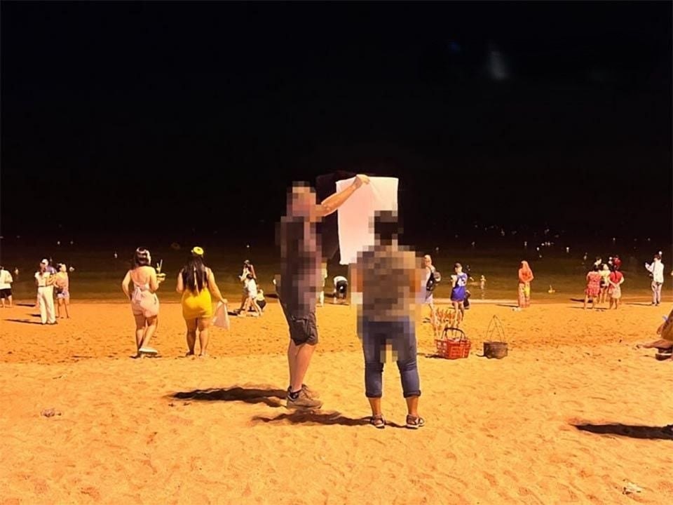 Празднование Лой Кратонг в Паттайе