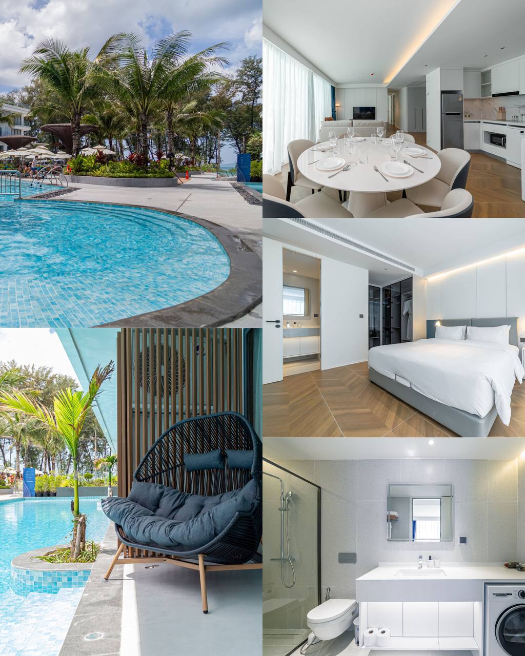 Роскошные 3-спальные апартаменты у моря