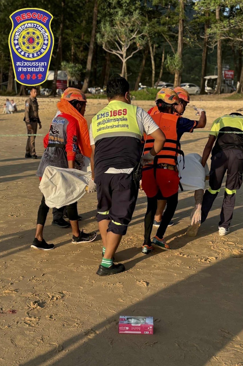 Трагедия на пляже Пхукета