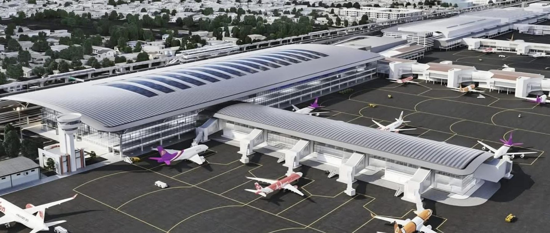 Новый терминал аэропорта Дон Мыанг