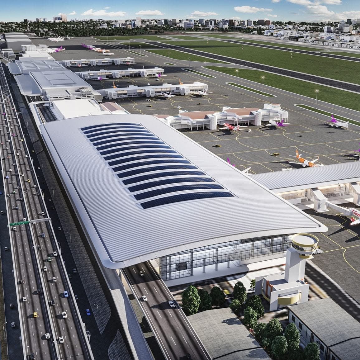 Новый терминал аэропорта Дон Мыанг