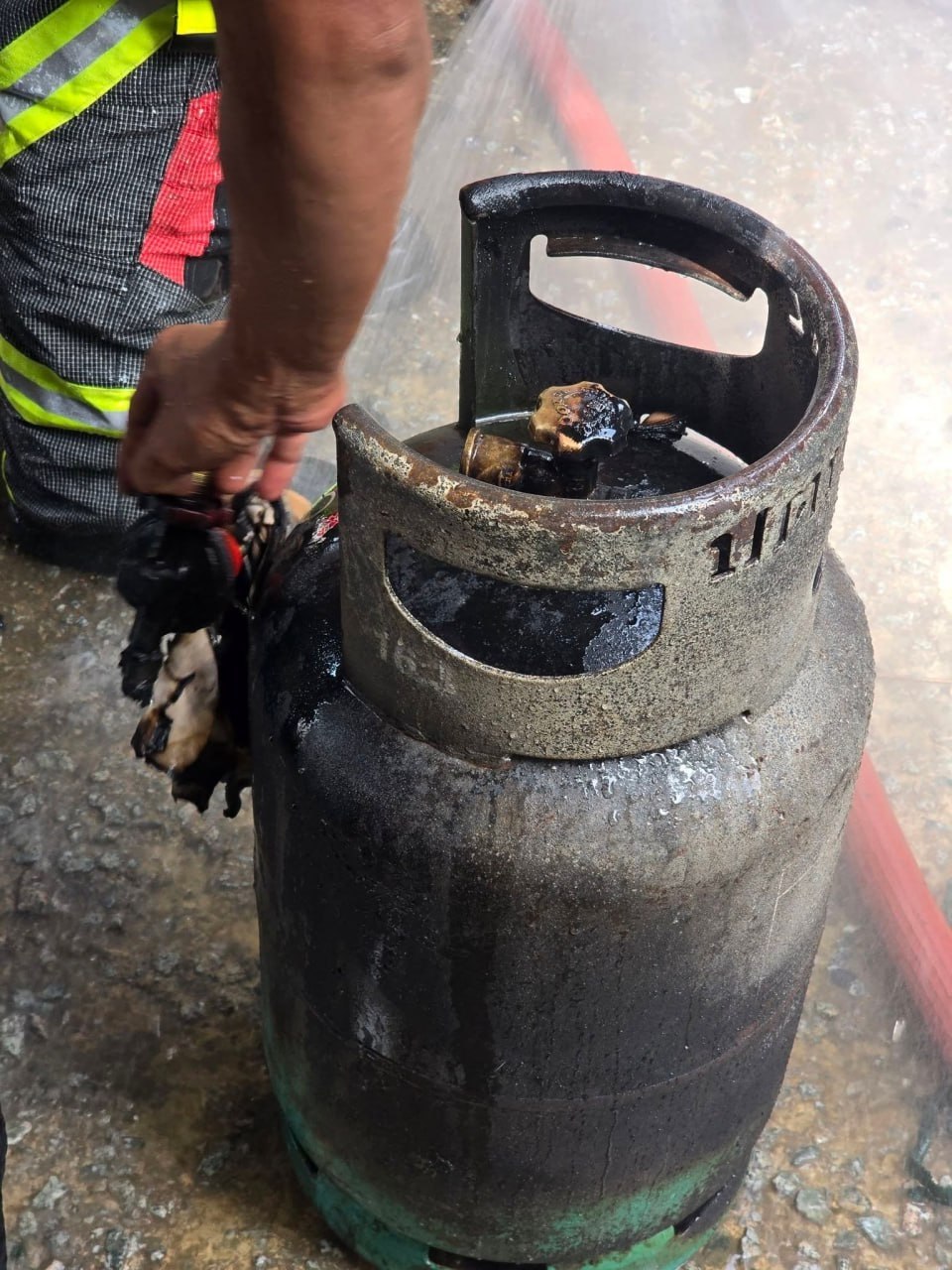 Чуть не сгорел рынок в Вичите!