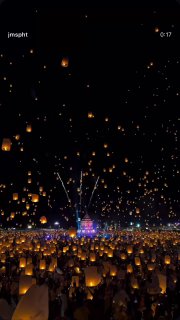 Фестиваль фонарей в Чиангмае