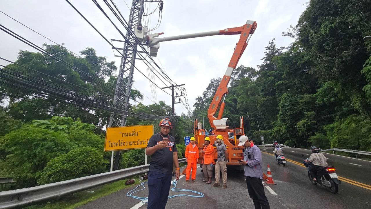 Тайфун Калмаэги на Пхукете