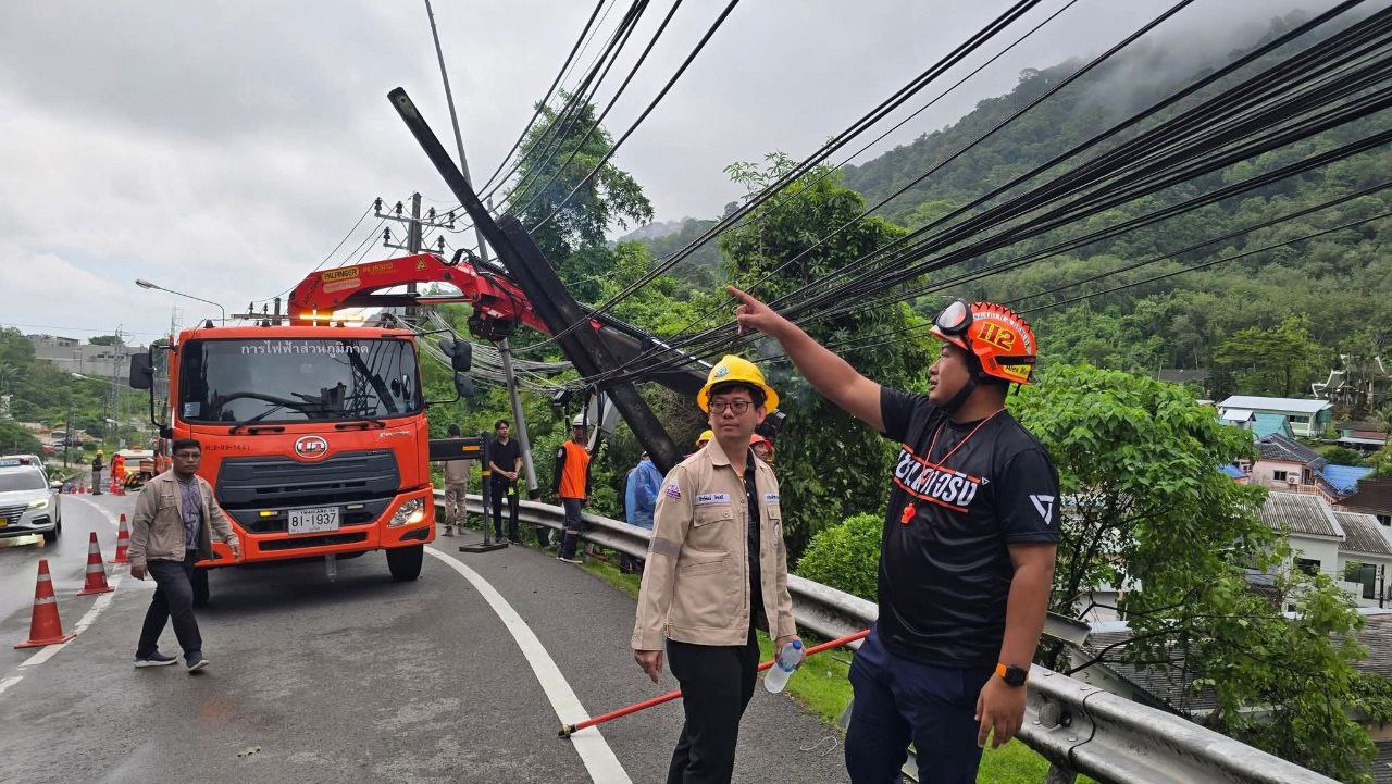 Тайфун Калмаэги на Пхукете