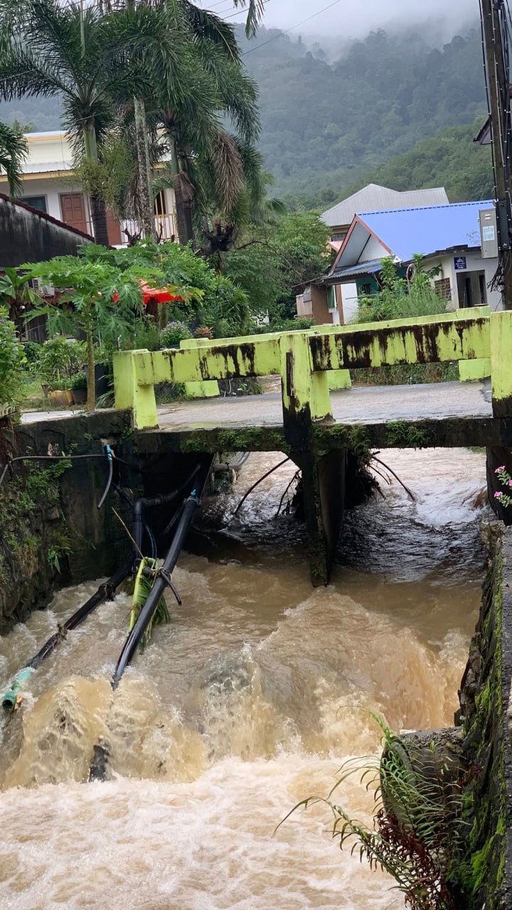 Предупреждения о наводнениях на Пхукете