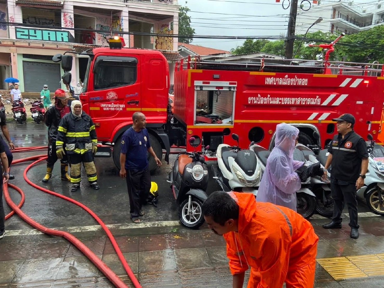 Пожар в Патонге, Пхукет