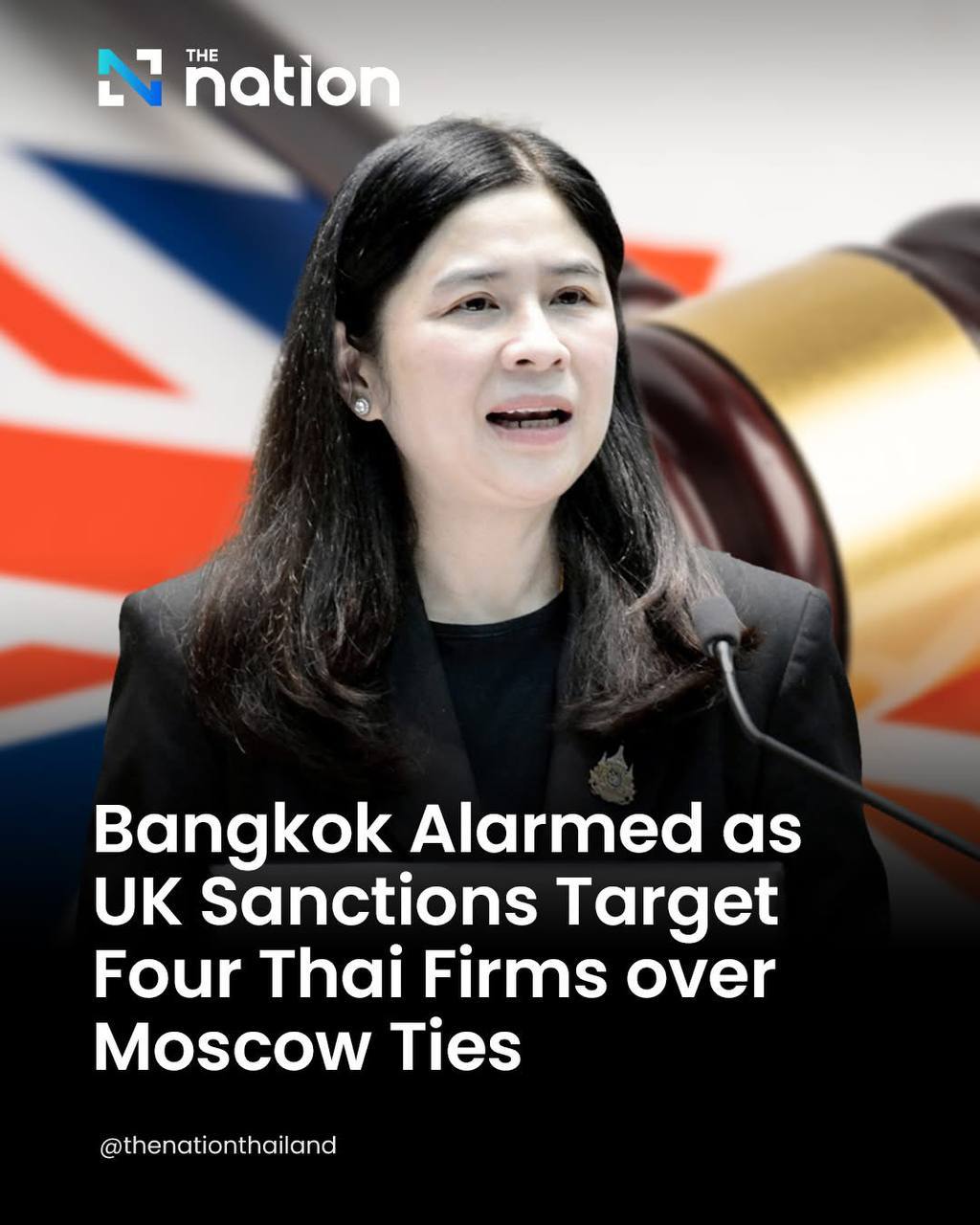 Великобритания ввела санкции против тайских компаний