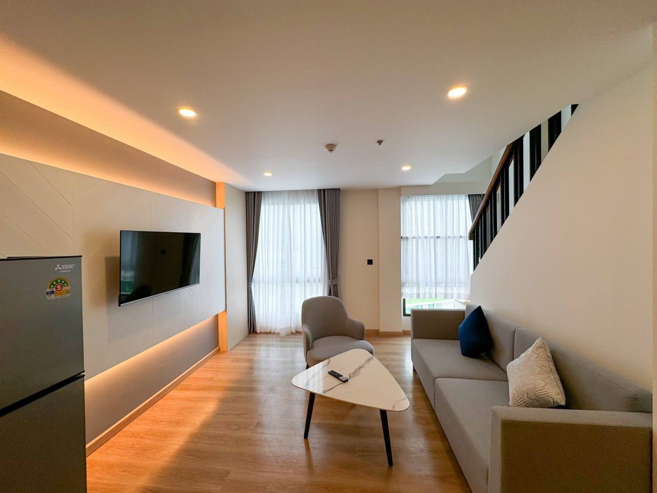 Аренда двухэтажной квартиры у моря