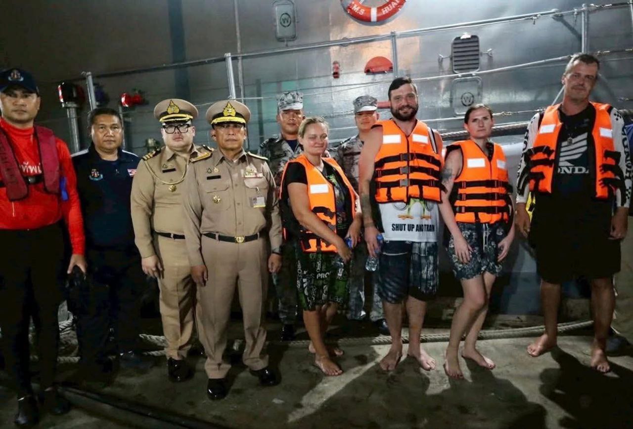 Спасение туристов на Пхукете