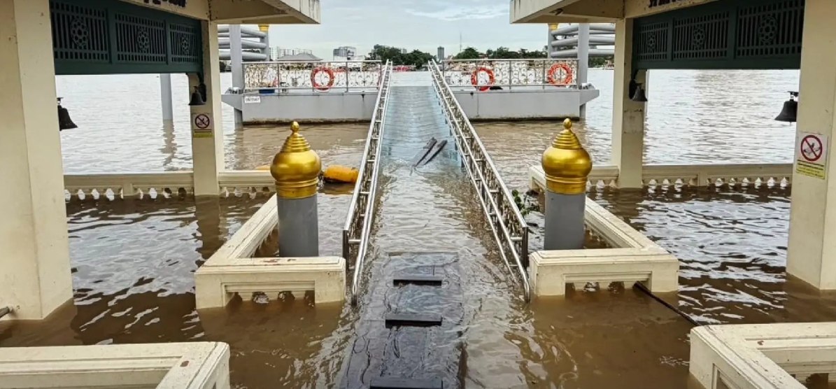 Критический уровень воды в реке