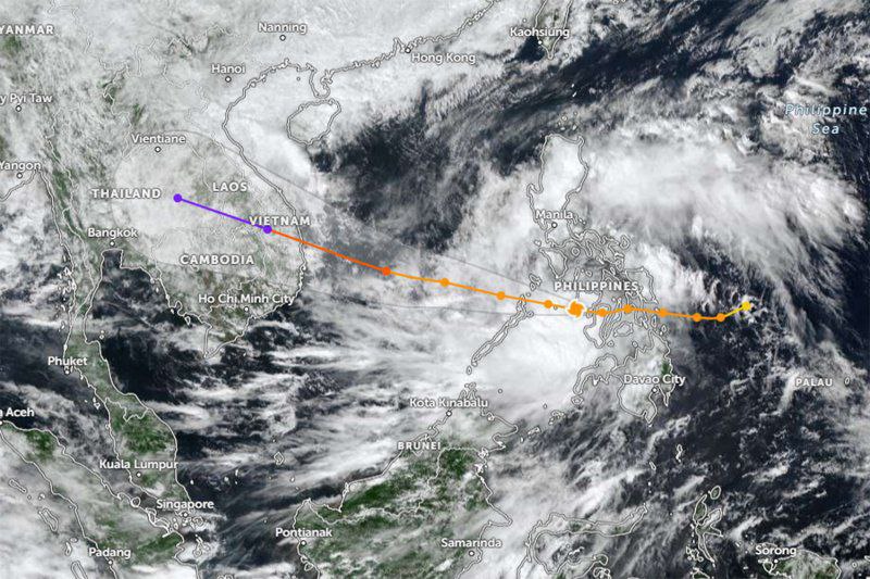 Таиланд готовится к тропическому шторму