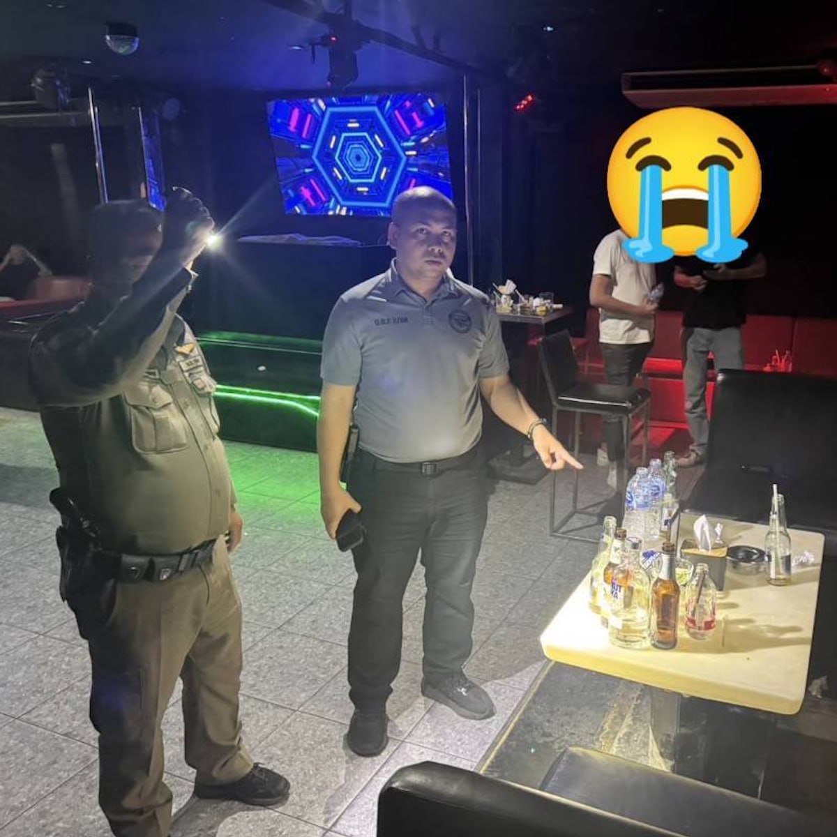 Рейд в баре Раваи без лицензии