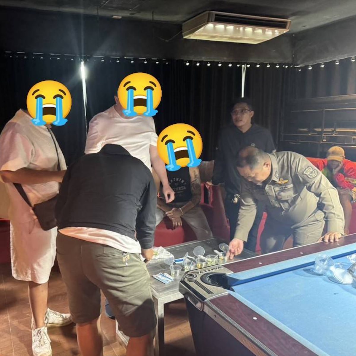 Рейд в баре Раваи без лицензии