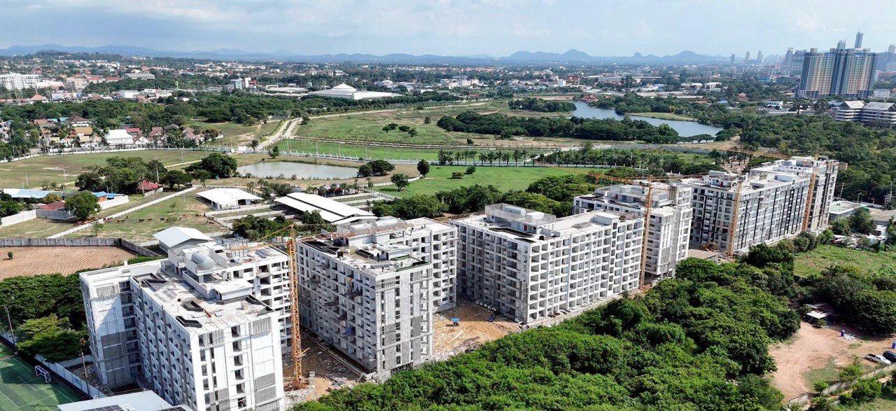 Новый проект недвижимости с инфраструктурой