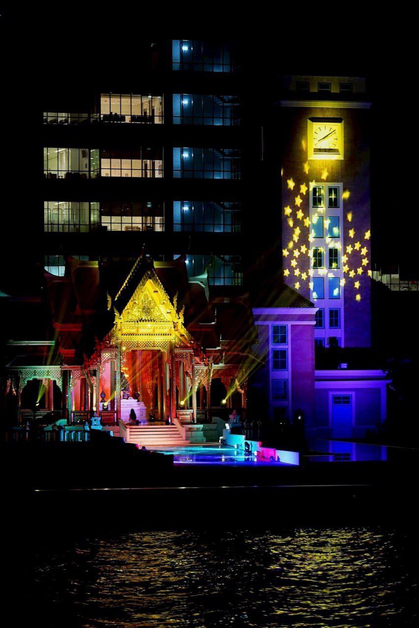 Световое шоу в Бангкоке
