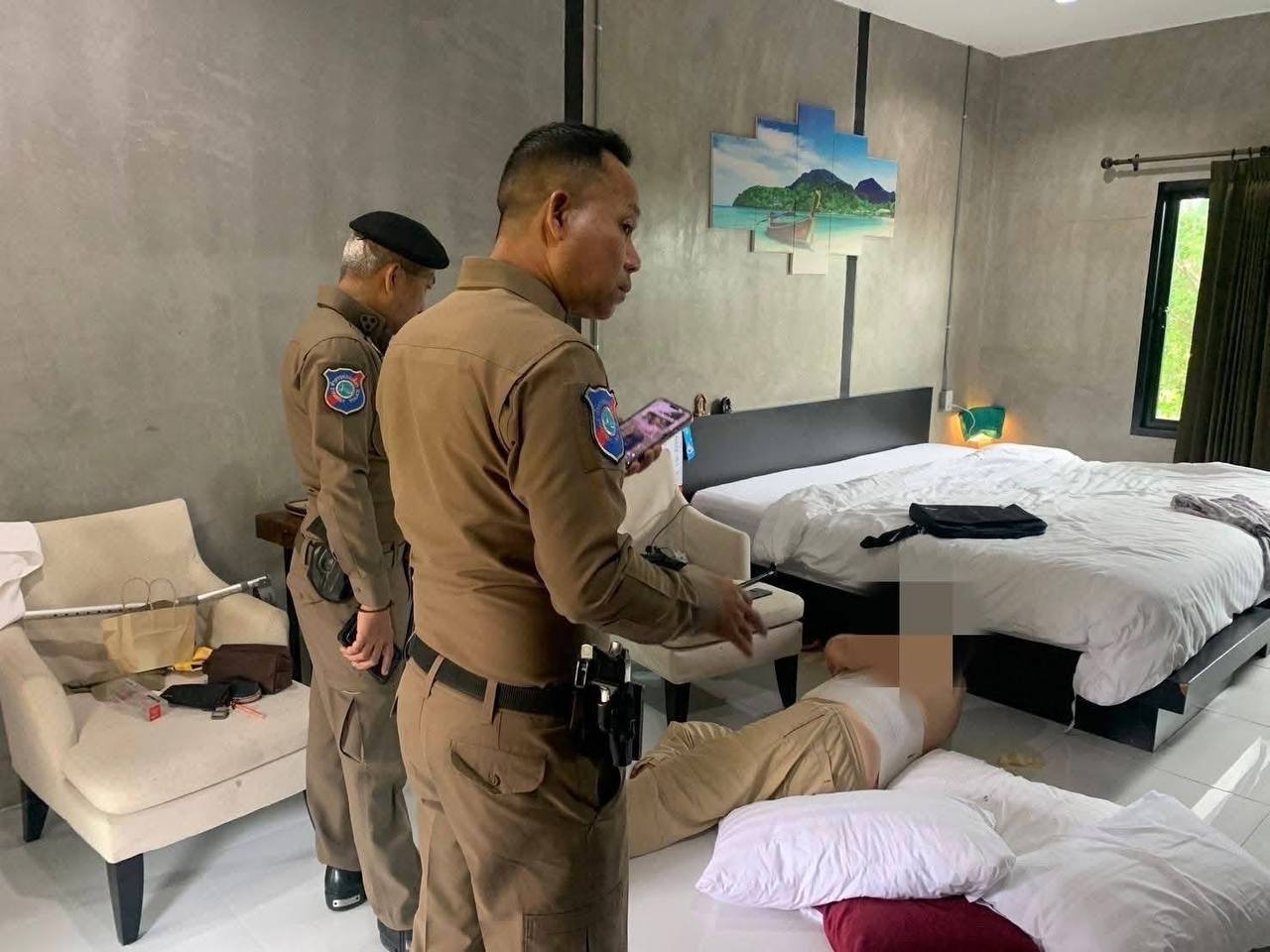 Спасение итальянского туриста в Пхукете