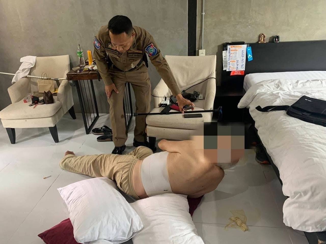 Спасение итальянского туриста в Пхукете