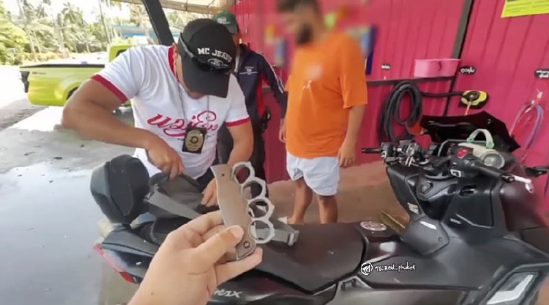 Задержание иностранца на Пангане