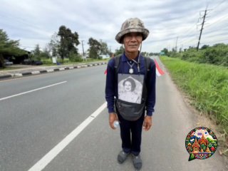 Ветеран совершает паломничество в Бангкок