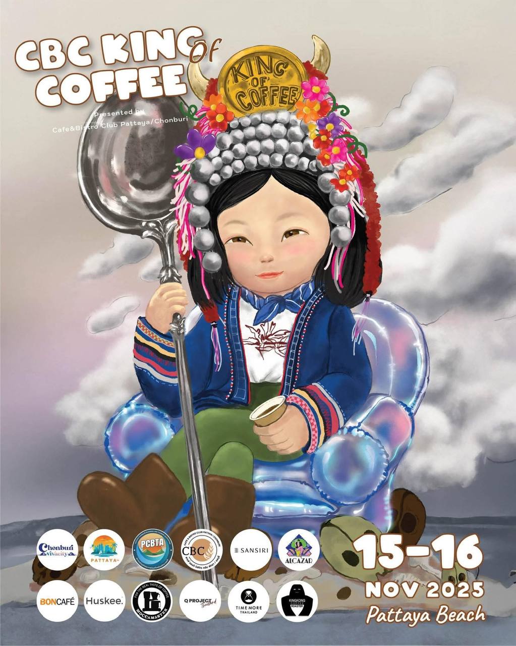 Фестиваль кофе на пляже Паттайи