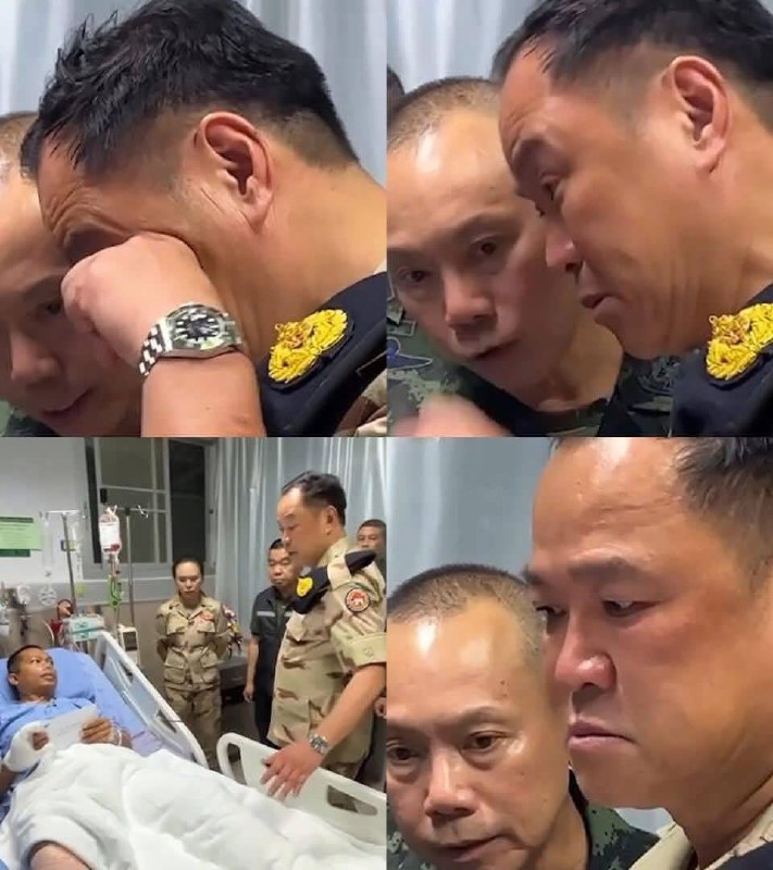 Премьер Таиланда встретил раненых военных