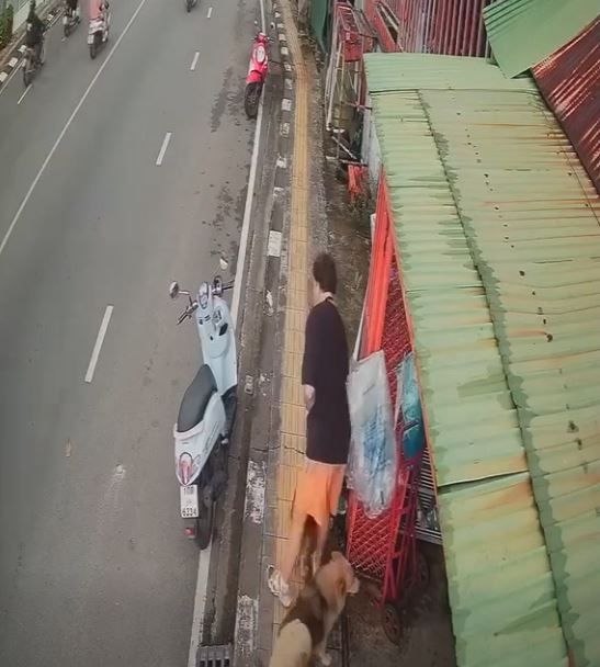 Иностранец угнал мотоцикл на Пхукете