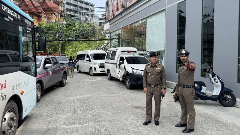 Авария электробуса на Пхукете