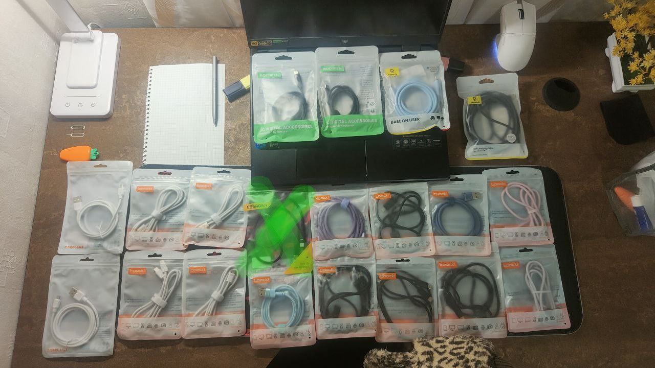 Продажа кабелей и услуги отправки