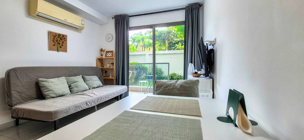 Аренда квартиры у пляжа с инфраструктурой