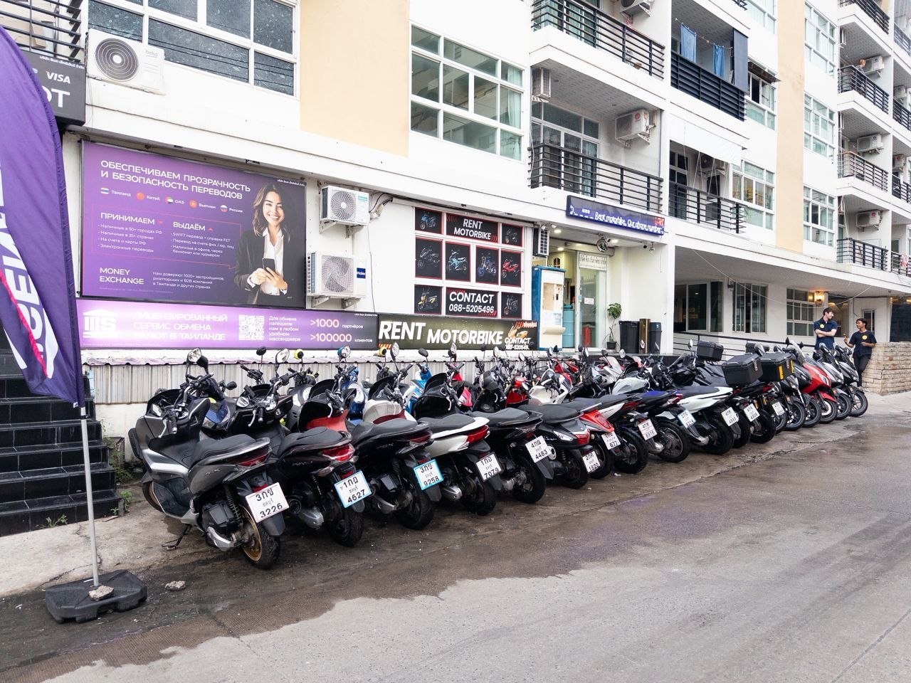 Аренда мотобайков в Паттайе
