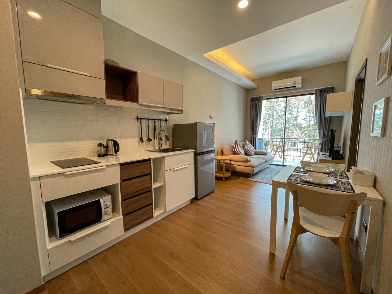 Аренда однокомнатных апартаментов у пляжа