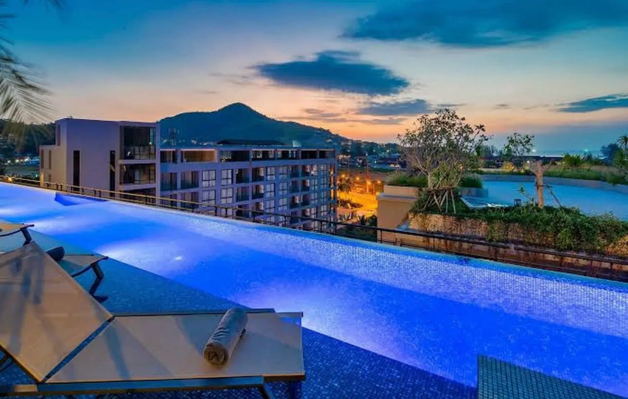 Квартира с 1 спальней у пляжа