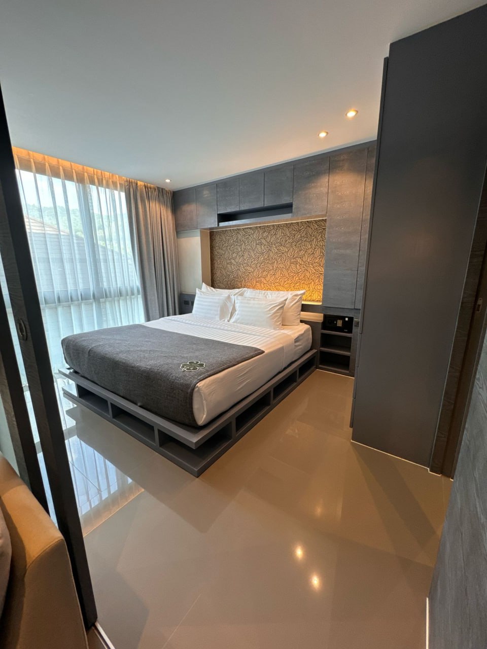 Квартира с 1 спальней у пляжа