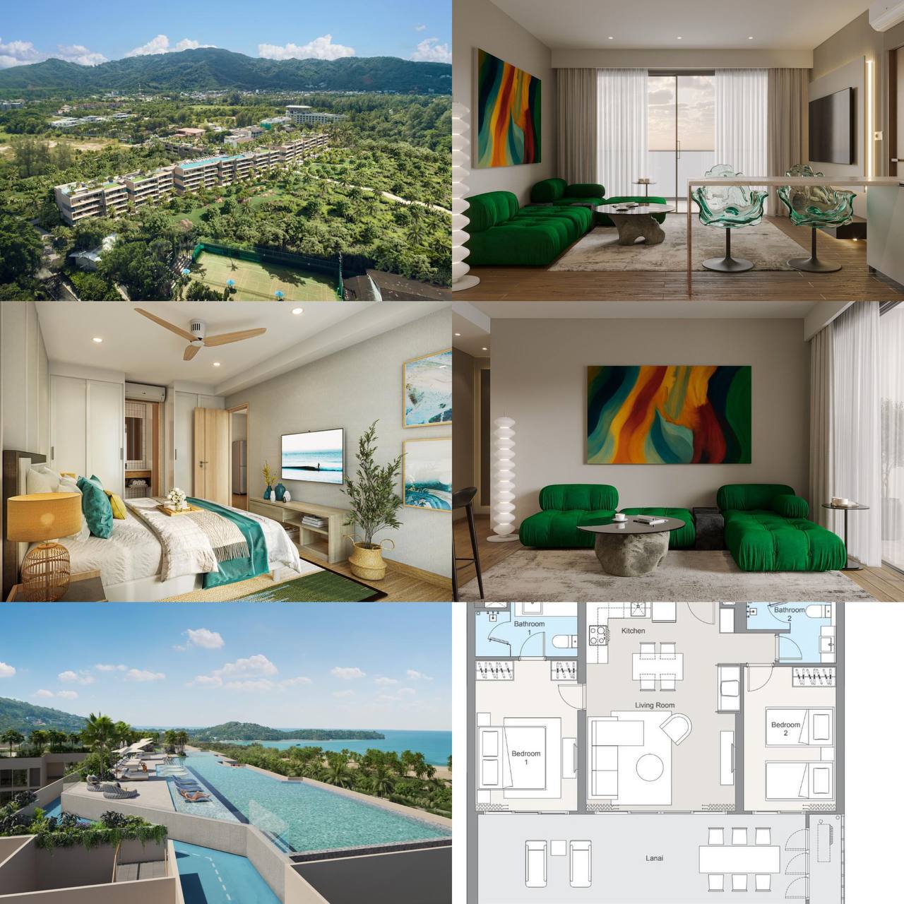 Роскошные апартаменты у моря