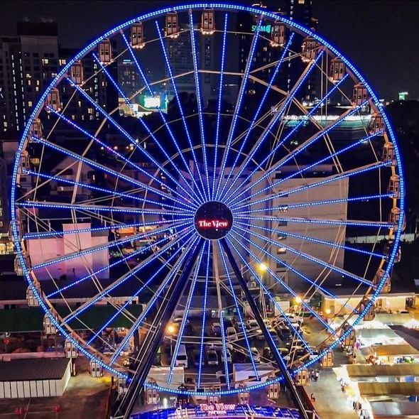 Новое колесо обозрения в Паттайе